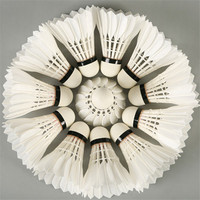 Zhingmei — volants de marque en plumes d'oie, prix d'usine, volants de Badminton pour la décoration, bon marché