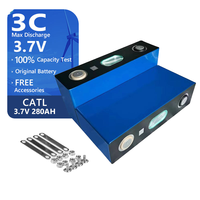 Cellule de batterie prismatique CATL 3.7V 280Ah NCM, 6000 cycles, vente en gros pour vélos électriques, trottinettes électriques, systèmes solaires ESS
