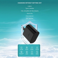 Prise de charge super rapide 25W PD QC3.0 pour ordinateur portable, téléphones mobiles, écouteurs, port Type-C, ABS/PC ignifuge, universel 100-240V