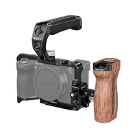 Kit complet en alliage d'aluminium Poyinco pour appareil photo A7C II/A7CR avec poignée supérieure, poignée latérale et plaque QR pour Arca-