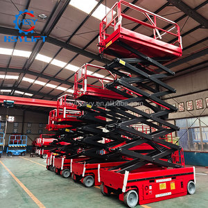 מעלית מספריים הידראולית חשמלית ניידת מתוצרת סין 4 מטר 6 מטר 8 מטר 10 מטר 12 מטר - Product Image 1