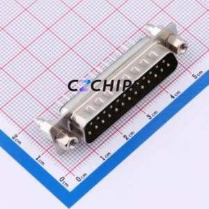 X0225WT7B5 D-Sub/VGA Connector Through hole Component (THT) Connector Standard D-Sub Male 25P Through Hole - Product Image 1