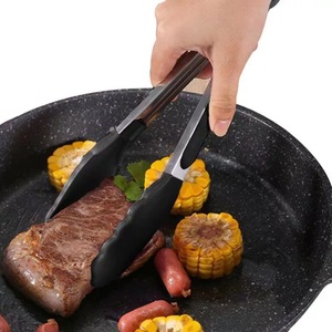 Ensemble <span class=keywords><strong>de</strong></span> pinces <span class=keywords><strong>de</strong></span> <span class=keywords><strong>cuisine</strong></span> <span class=keywords><strong>en</strong></span> acier inoxydable durable pour barbecue, salade, grillades, 3 pièces, pinces à aliments <span class=keywords><strong>en</strong></span> <span class=keywords><strong>silicone</strong></span> lavables au lave-vaisselle - Product Image 2