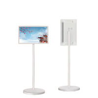Téléviseur intelligent portable Android 4K sans caméra, écran intelligent portable de 32 pouces, écran intelligent mobile, écran intelligent roulant