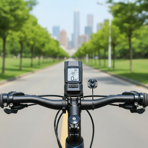 عداد سرعة ومسافة مضيء مقاوم للماء للدراجات الجبلية والطرق مع سهولة التركيب ورمز عالمي - Product Image 3