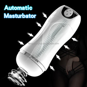 Masturbateur mâle USB automatique Sex Toy Sucer Vagin Machine avec coupe d'avion Masturbateur pour homme Sucker Vagina Facile à utiliser - Product Image 2