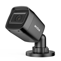 Système de caméra de sécurité ANNKE 8CH 5MP 5 en 1 DVR, 4 caméras de sécurité extérieures HD 1080p pour la surveillance à domicile