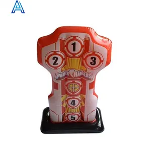 Fabbrica produttore personalizza design PVC bersaglio gonfiabile dardo per gioco gonfiabile