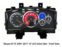 Tableau de bord numérique LCD Linux 12,0 pouces pour Nissan GTR GT-R avec prise en charge Carplay et fonction d'entrée HDMI