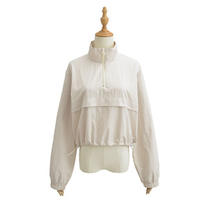 Sunscreen Breathable Quick Dry Lightweight Assault Suit Thin Casual Fitness <b>Yoga</b> Top Long Sleeved Loose Sports <b>Jacket</b> Front Logo - Product Image 5