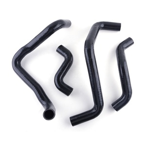 Tuyau de liquide de refroidissement de radiateur en Silicone Flexible automobile résistant à la chaleur renforcé pour 1972-1983 FIAT <span class=keywords><strong>Bertone</strong></span> X 1/9 X1/9 - Product Image 1