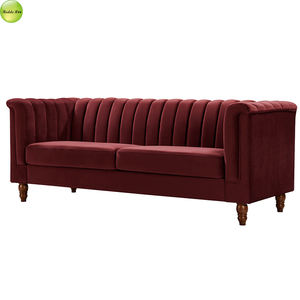 <span class=keywords><strong>Sofa</strong></span> 3 Dudukan Murah Grosir Impor Furnitur Victoria Bekas Bahan Beludru <span class=keywords><strong>Sofa</strong></span> Seksional Untuk Ruang Tamu Kamar Tidur 8131 - Product Image 5
