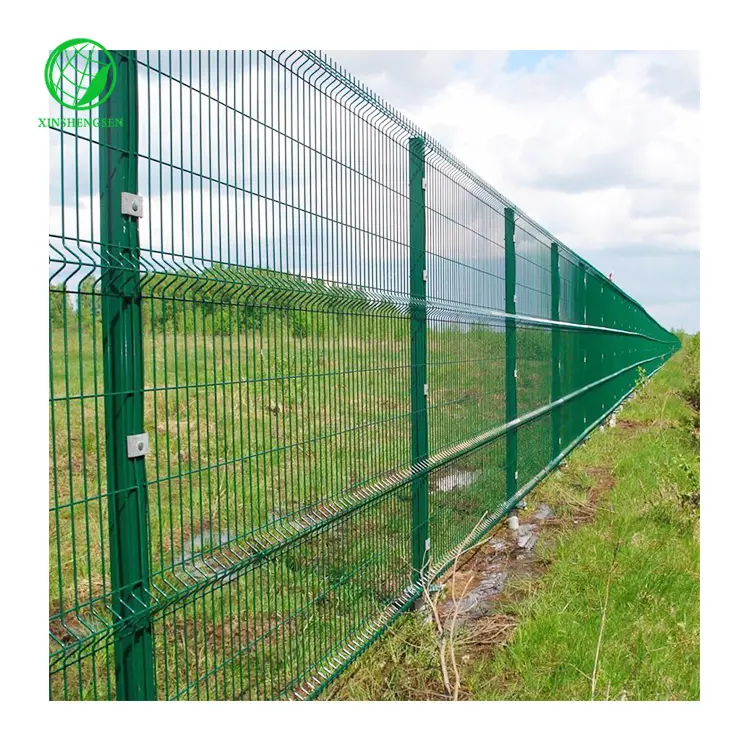 Best price Galvanized PVC Coated Steel Metal 3d Curved v Bending Welded Farm Garden Wire Mesh Panel Fencing