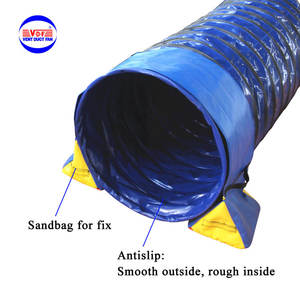 Tunnel pour animaux de compagnie en PVC pratique et <span class=keywords><strong>flexible</strong></span>, jouets pour chiens, tubes en plastique imperméables, plomberie pour le stockage - Product Image 6