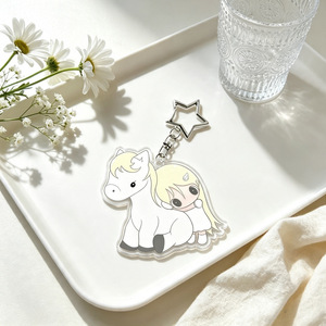 Llavero de plástico con diseño de anime, colgante de dibujos animados, ligero, a la moda, para regalo promocional, venta al por mayor - Product Image 4