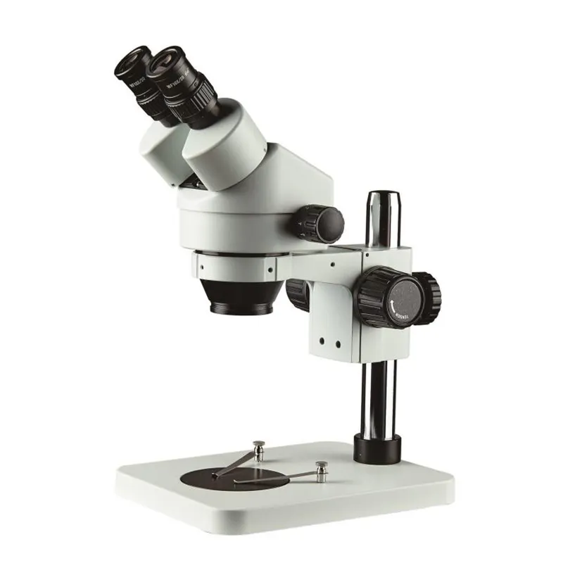 電話PCB修理用7x45x連続ズーム倍率顕微鏡工場同時焦点三眼ステレオ顕微鏡