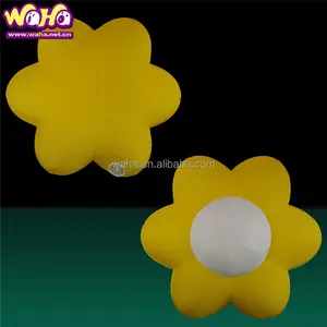 Flores para techo enorme flor inflable flor artificial guirnalda India