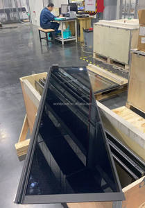 <span class=keywords><strong>Prix</strong></span> d'usine HBC PERC Panneaux solaires 50W 100W 150W Tuile PV Cdte à couche mince noire Panneau photovoltaïque personnalisé/OEM - Product Image 2