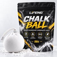 Boules de craie pour salle de sport à prix d'usine pour les installations de CrossFit avec service d'impression de logo et d'emballage personnalisé, accessoires de boules de craie sportives