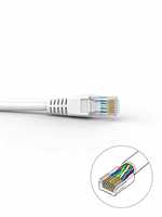Kabel Patch Cat6 UTP SFTP FTP Konektor RJ45 Terlindung Tahan Air untuk Luar Ruangan Kabel Jaringan LAN Massal 305m 500m Panjang Sesuai Pesanan