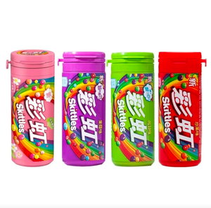 Bonbons aux fruits colorés originaux au prix de gros, bonbons aux fruits durs acidulés, saveur originale, bouteille de 30g - Product Image 2