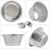 Contenant jetable en aluminium R185 750 ml avec couvercle, écologique, de qualité alimentaire, pour plats à emporter, procédé blister
