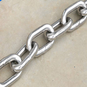 Corrente de aço inoxidável curta, alta qualidade, 304, 316, 6mm, longo, correntes de neve - Product Image 6