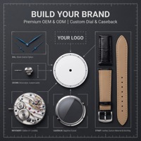 OEM ODM Benutzerdefiniertes Logo Herren Automatische Mechanische Uhr Weißes Zifferblatt Lederarmband Silbernes Gehäuse Hersteller Großhandel Lieferant