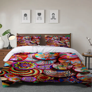 ชุดเครื่องนอนลาย<span class=keywords><strong>หอ</strong></span><span class=keywords><strong>ไอ</strong></span><span class=keywords><strong>เฟล</strong></span>3ชิ้นพร้อมปลอกหมอนชุดเครื่องนอนผ้าไมโครไฟเบอร์อบอุ่นสุดๆโลโก้ตามสั่ง - Product Image 4