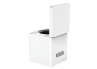Poubelle à compost électrique en acier inoxydable sans odeur, technologie Multigrind, alimentation par lots pour les foyers, les appartements, les petites cuisines intérieures