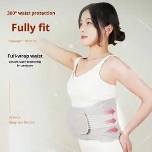 Cinturón de Masaje con Compresión Vibratoria y Calor para Aliviar la Fatiga Lumbar, con Suministro de Energía de Banco de Energía, Soporte de Bolsa de Aire - Product Image 2