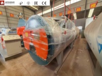 Chaudière à vapeur horizontale au gaz ou au mazout WNS 1-20 tonnes 0,4-2,0 MPa
