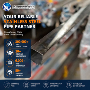Polishing 201 Pickled Cold Rolled 48.3mm 8.0mm Threading DIN 17456 Stainless Steel Pipe for Heat Exchanger - Product Image 1