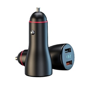 Car Charger Dual USB 66W 40W Fast <b>Charging</b> Digital Display For Huawei Oppo OnePlus - Product Image 4