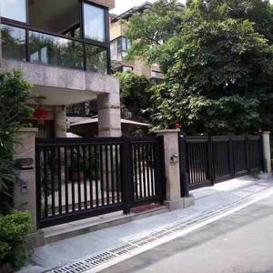 Otomatik Ticari Depo Dairesi Geri Çekilebilir Sürgülü Kapı Alüminyum Alaşımlı Yapı Dış Mekan İçin Uzaktan Kumanda - Product Image 4