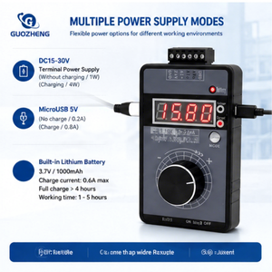 Générateur de signal de tension et de courant portable LB01G 0-22mA 10V analogique, batterie 1000mAh, garantie 1 an, conception compacte pour - Product Image 2