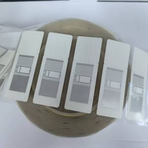 Tùy chỉnh 73*25 mét Pet <span class=keywords><strong>RFID</strong></span> Mini <span class=keywords><strong>tag</strong></span> với impinj R6-P chip 128-bit EPC Bộ nhớ 860-960MHz cho hàng tiêu dùng quản lý - Product Image 1