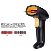 Fabricante Ventas Directas 1D CCD Inalámbrico Bluetooth Lector de código de barras Escáner de código de barras resistente de mano