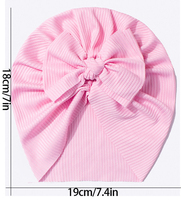 Bébé nœud Turban chapeaux inde bonnet bohême beignets chapeau filles chignon noeud chapeaux casquette musulman Bonnet bandeau