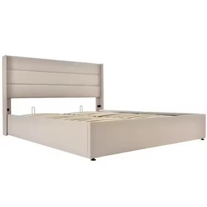 Letto Matrimoniale Moderno King Size in Legno 180x200 con Contenitore per Camera da Letto - Product Image 3