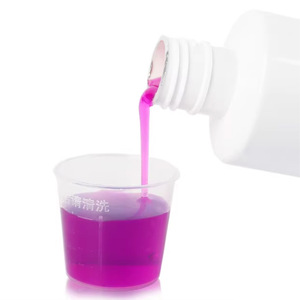 Solución de Baño de Asiento de Permanganato de Potasio Shangxi 200ml, Lavado Ginecológico Antibacteriano para Cuidado Íntimo y Limpieza - Product Image 1