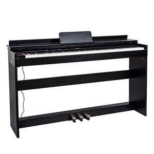 <span class=keywords><strong>Piano</strong></span> numérique en plastique noir-brun pour débutants, <span class=keywords><strong>facile</strong></span> à <span class=keywords><strong>jouer</strong></span>, son puissant et stable, avec pédale de sustain MIDI, USB/MIDI - Product Image 2