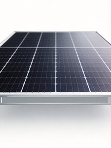 Panneau solaire monocristallin PERC demi-cellule 580W, cellules MBB 182mm, double vitrage, haute puissance, module 1500V pour systèmes photovoltaïques commerciaux - Product Image 4