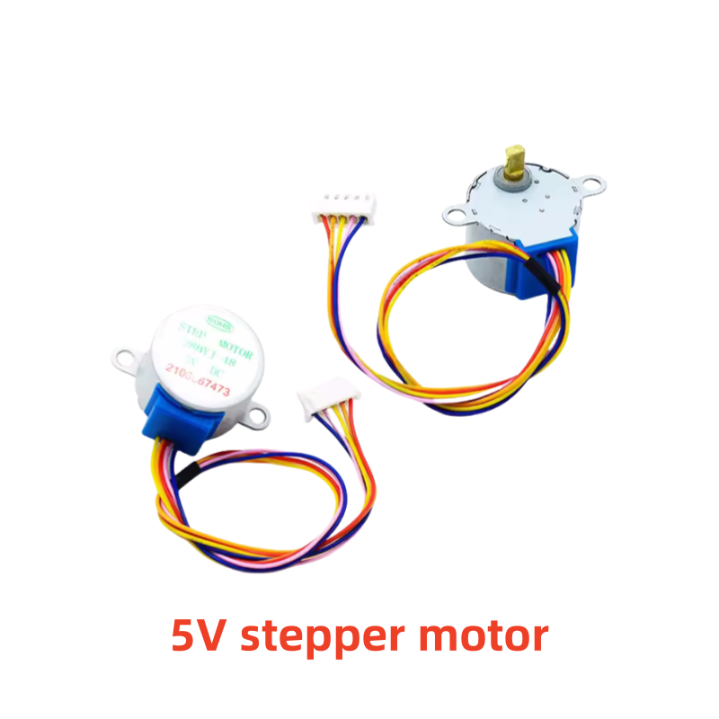 2 Moteurs Pas à Pas 28BYJ-48 5V Avec Driver ULN2003 - Pour Projets Arduino, Robotique, DIY