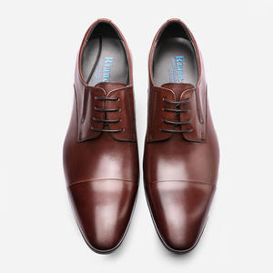 Customized Men Square Toe Handmade Height Increasing Wedding Party <b>Shoe</b> Casual Dress Oxford Office <b>Shoes</b> Anti-Slip Light Weight - Product Image 3