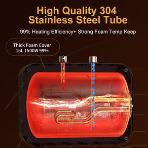 <span class=keywords><strong>Chauffe</strong></span>-<span class=keywords><strong>eau</strong></span> <span class=keywords><strong>électrique</strong></span> intelligent 15L à <span class=keywords><strong>installation</strong></span> facile, réservoir carré, avec réglages intelligents - Product Image 5