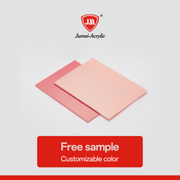 Plaques en acrylique coulé PMMA de qualité supérieure Jumei JM 1,8 mm-5 mm 4x8 colorées, résistantes aux UV, certifiées ISO9001, pour découpe et moulage