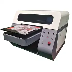 New upgrade A4 A3 uv DTG flatbed printer direct to garment printer automatic digital inkjet t shirt printing machine