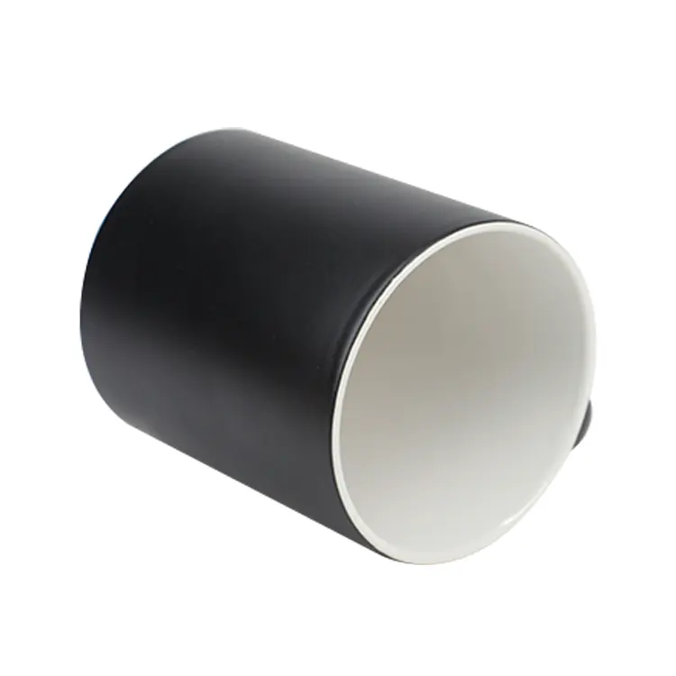 Customized matt mug cup sublimation logo black matte Low Price Best Service