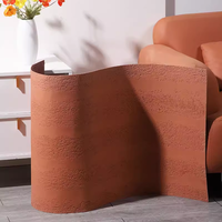 Tuile céramique souple en porcelaine fine, flexible, pour revêtement mural extérieur, brique décorative, ignifuge, imperméable, pour chambre extérieure